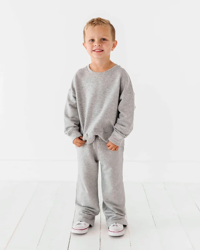 Kids Jogger Set - Heather Grey