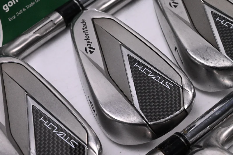 Taylormade Stealth Irons / 5-PW+GW / Regular Flex KBS MAX MT 85 Shafts