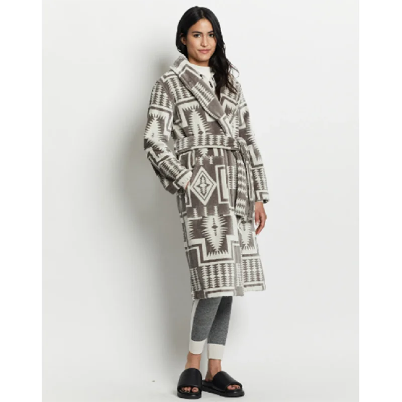 Pendleton Grey Harding Terry Velour Robe