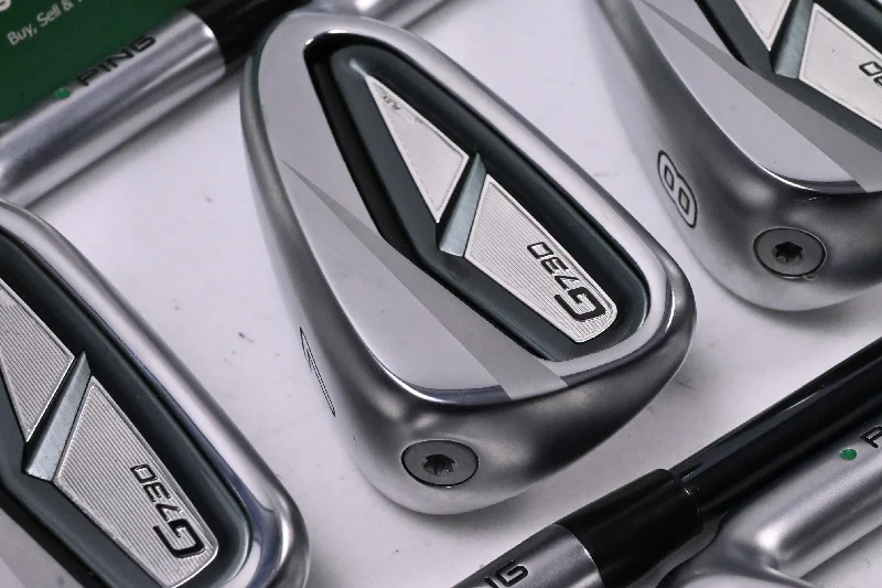 Ping G730 Irons / 6-PW+50°+56° / Green Dot / Senior Flex UST Recoil Dart 65 Shafts