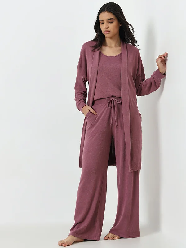 Wunderlove Mauve Shrug