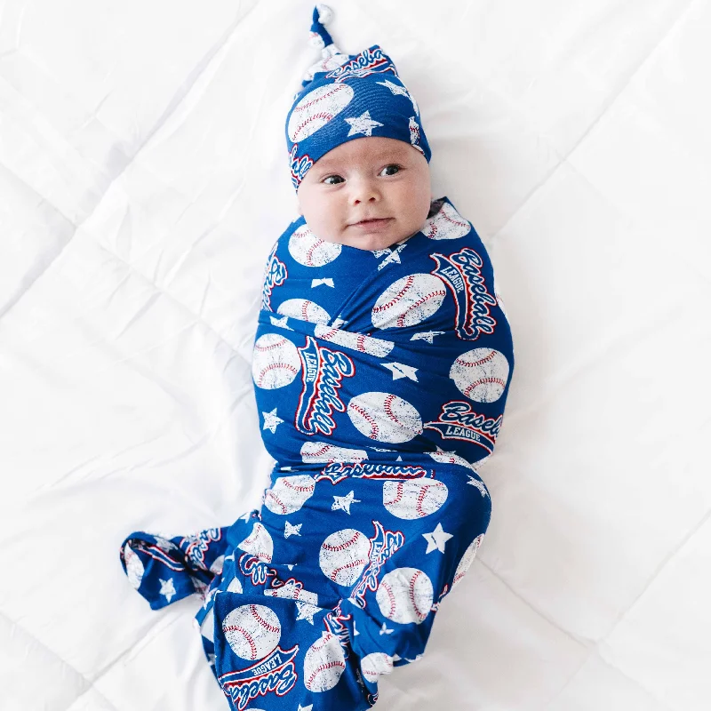 Perfect Catch Swaddle Beanie Set