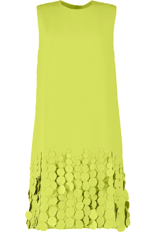 Sleeveless Jewel Neck Arak Dress