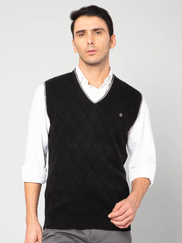 Men Black Sweater