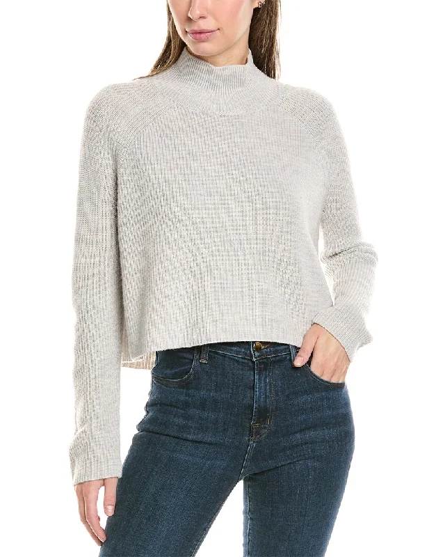 Eileen Fisher Turtleneck Wool Sweater