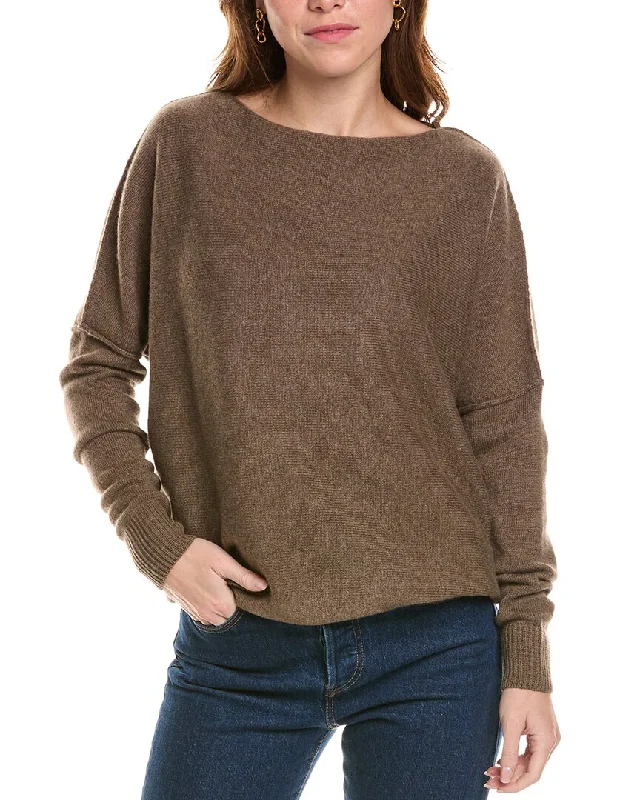 Lafayette 148 New York Bateau Neck Cashmere Sweater