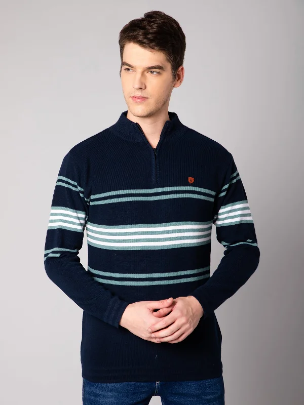 Mens Navy Sweater