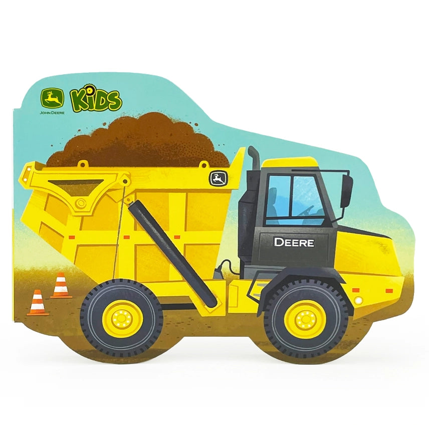 John Deere How Dump Trucks Work Board Book