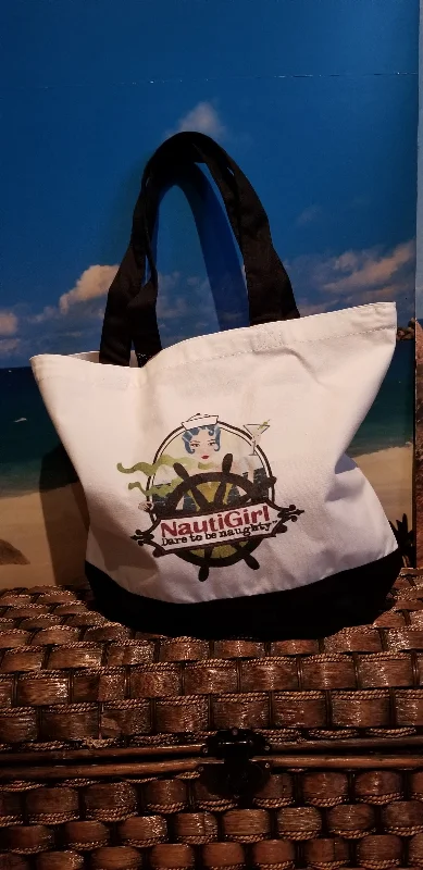 New! NautiGirl Canvas Tote Bag