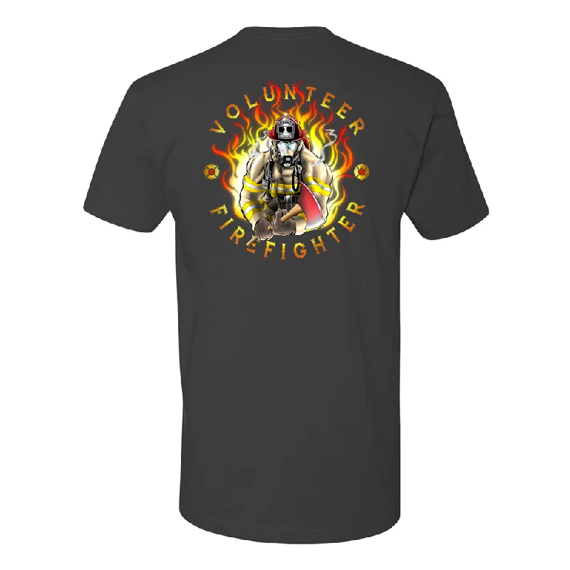 Smokin' Volunteer Firefighter Premium T-Shirt