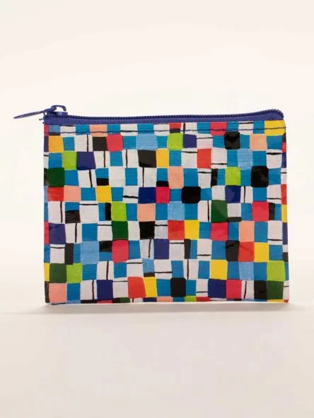 Checkered Coin Purse