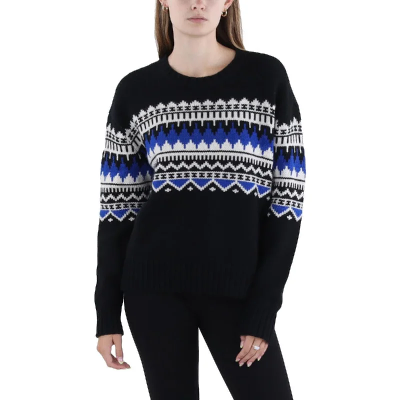 Womens Mock Neck Pullover Sweater