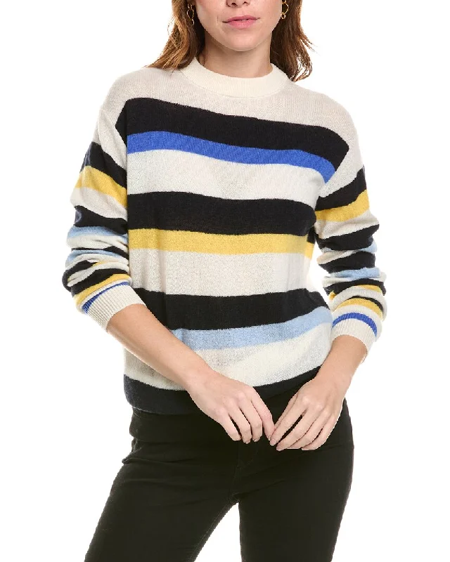 Lafayette 148 New York Skinny Rib Cashmere Sweater