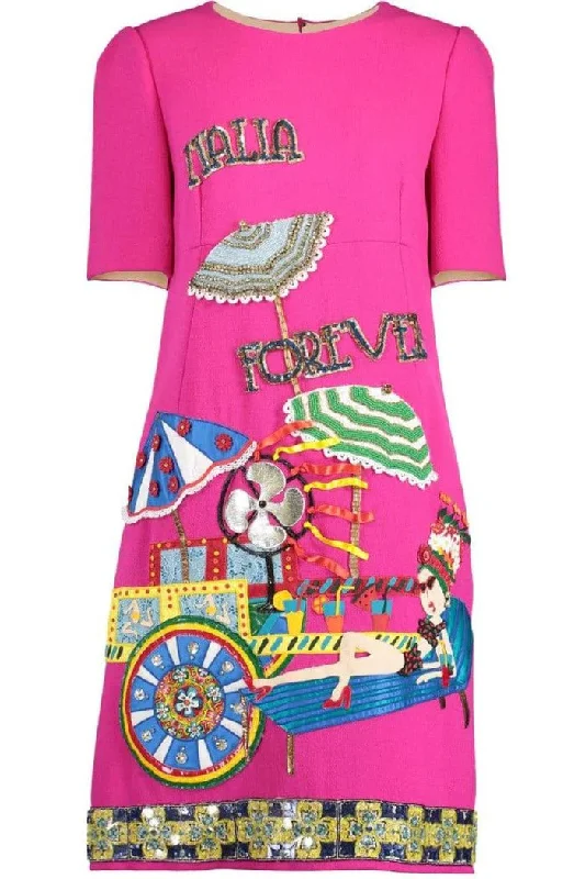 Italia Forever Embroidered Dress