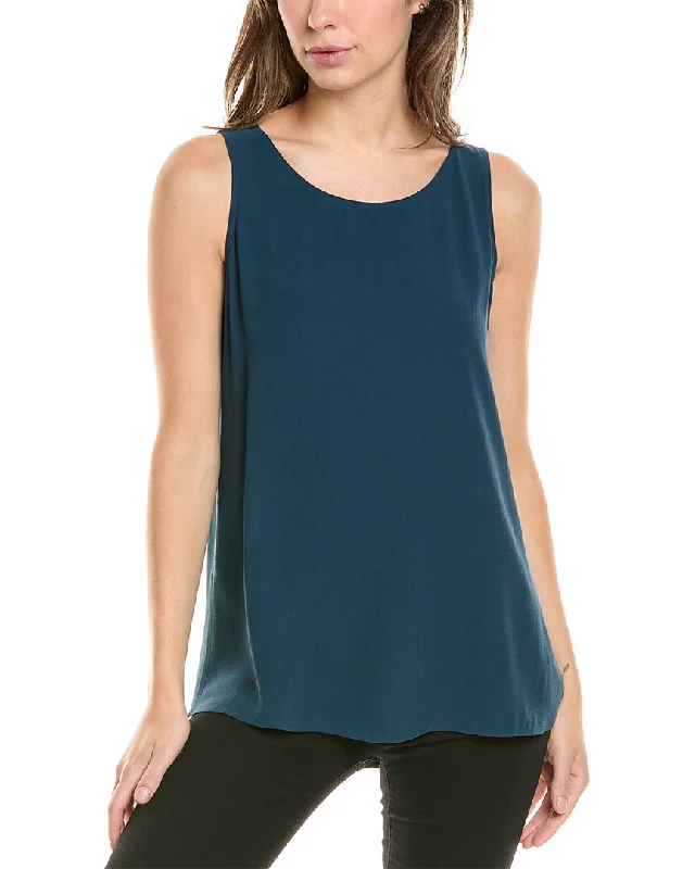 Eileen Fisher Petite Silk Tunic