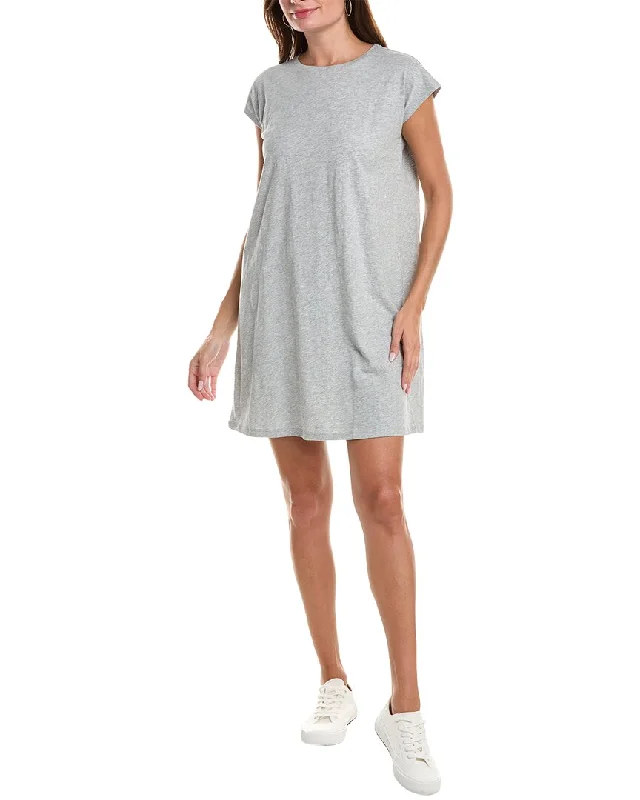 Eileen Fisher Crewneck Boxy Shift Dress