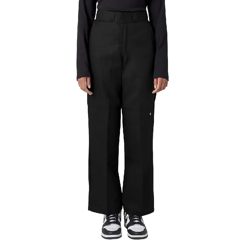 Dickies Womens Loose Fit Double Knee Pant - Black