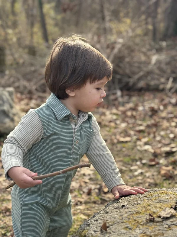 Boys Arlington Polo Romper