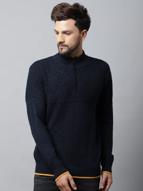 Mens Navy Sweater