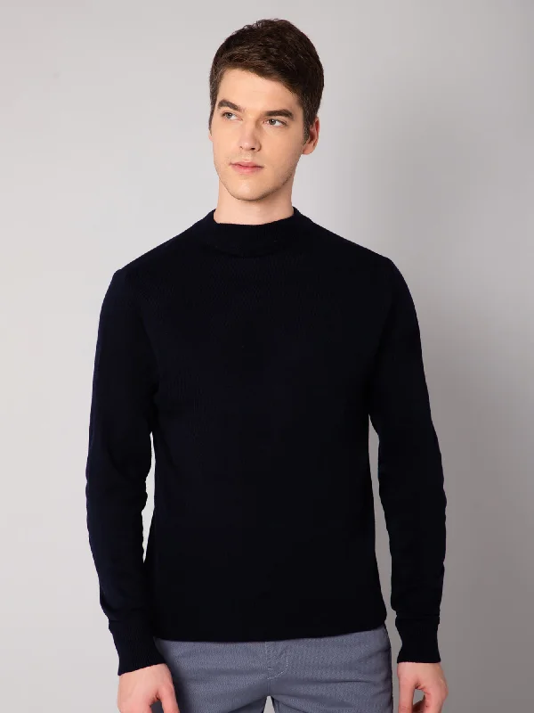 Mens Navy Sweater