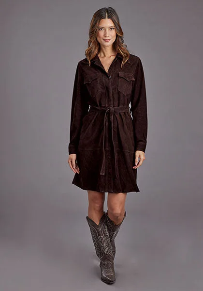 Stetson Chocolate Lamb Shirt Dress