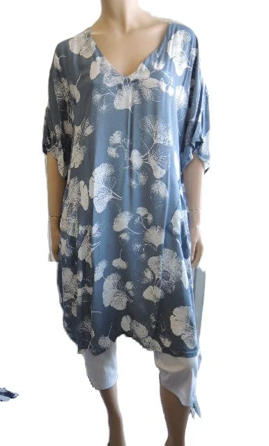 Loose Rayon Top/Dress (Fits up to Size 22)