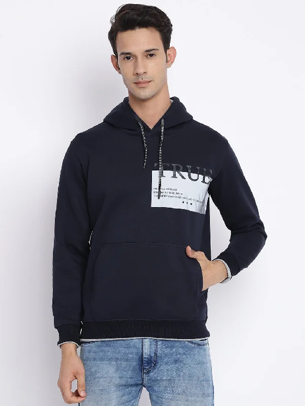 Men Navy Sweatshirt