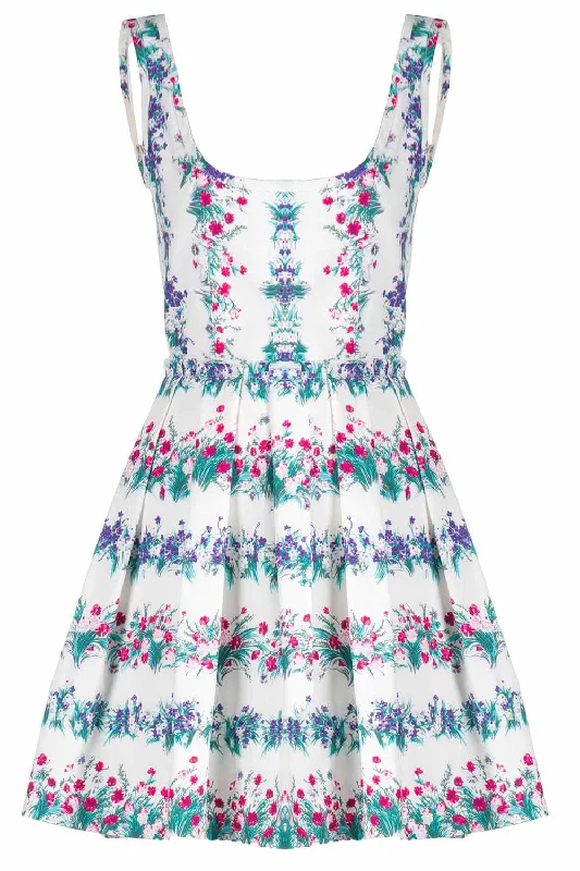 Floral Printed Mini Dress