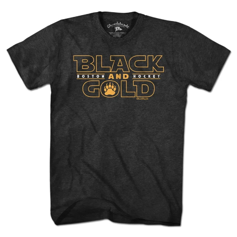 Black & Gold Boston Darkside T-Shirt