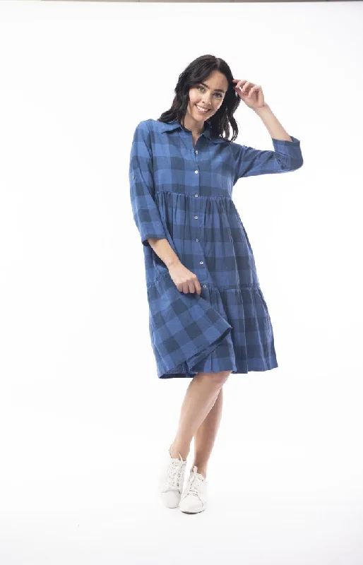 Orientique Gingham Dress