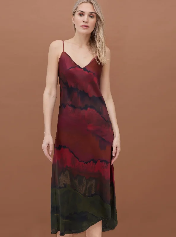 D427-WIGR Go Silk Go Slip Dress Print