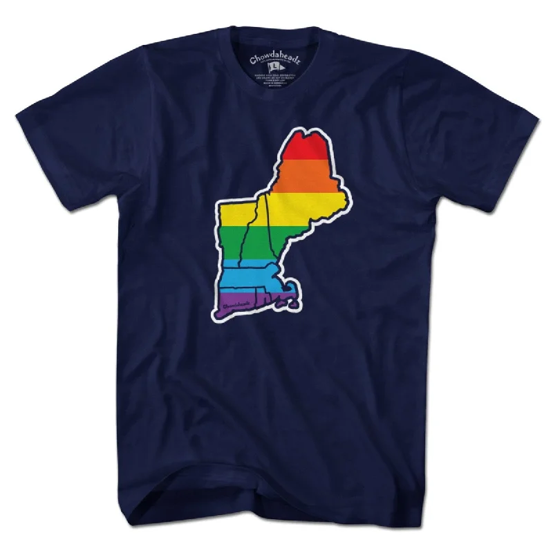 Rainbow New England T-Shirt