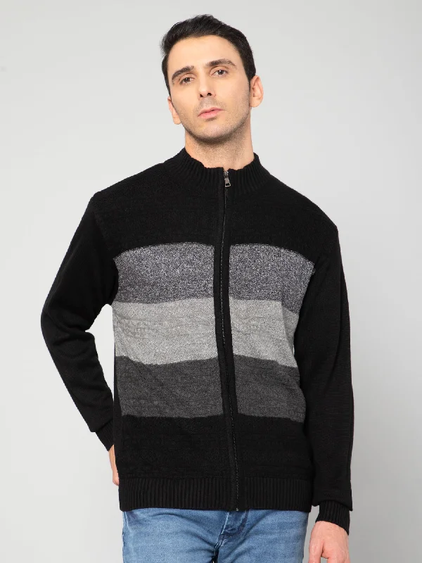 Men Black Sweater