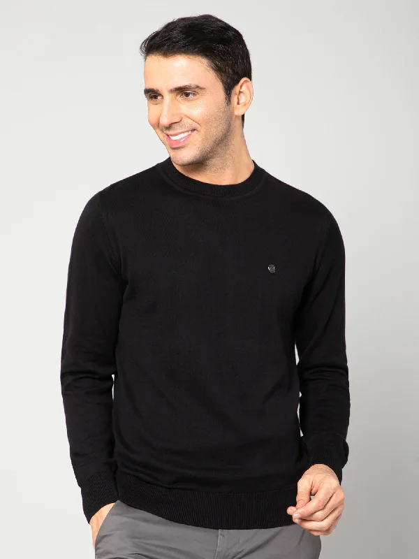 Men Black Sweater