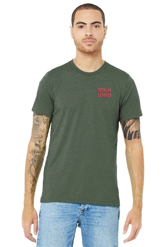 Bella Canvas Unisex Triblend T-Shirt, Military Green