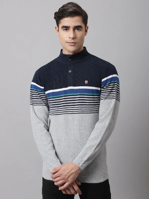 Men's Grey Melange Sweater