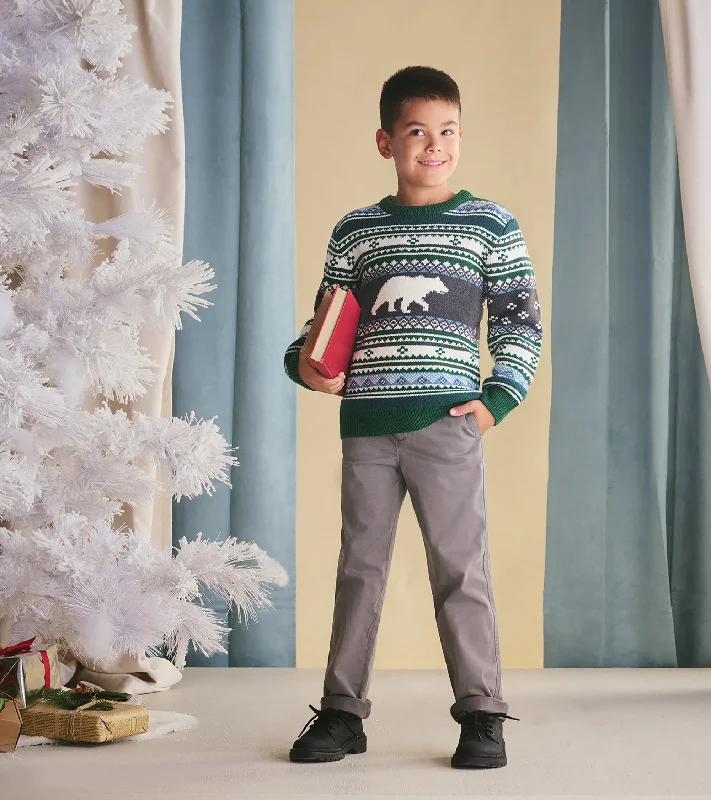 Boys Polar Bear Sweater