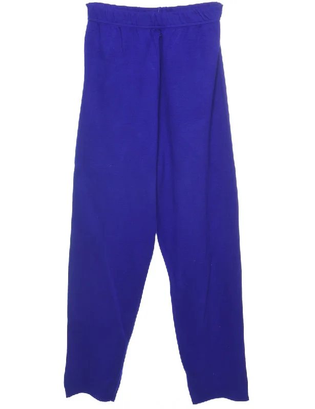 Blue Trousers - W26 L28