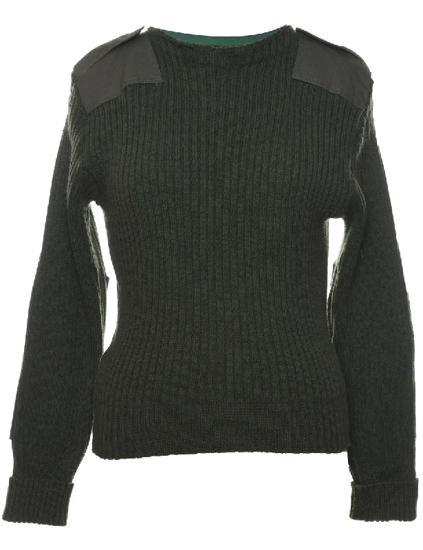 Dark Green Jumper - M