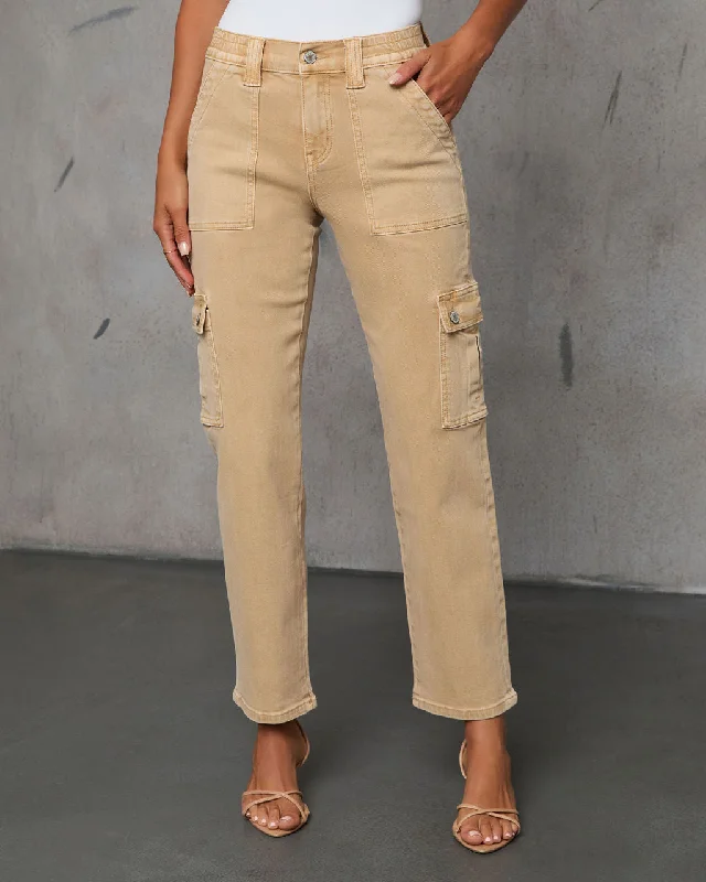 Hauser Straight Leg High Rise Jeans