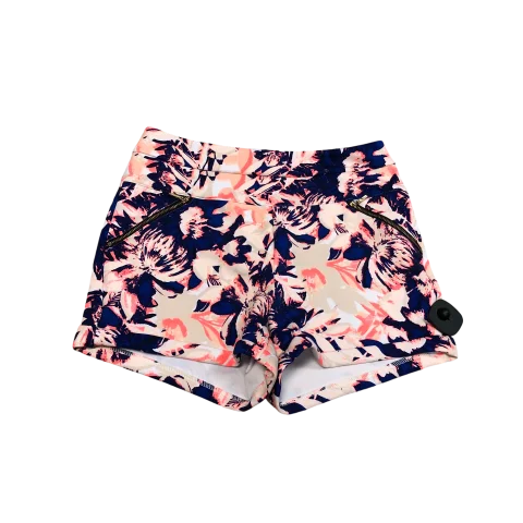 Shorts By Bebe In Blue & Pink, Size: M