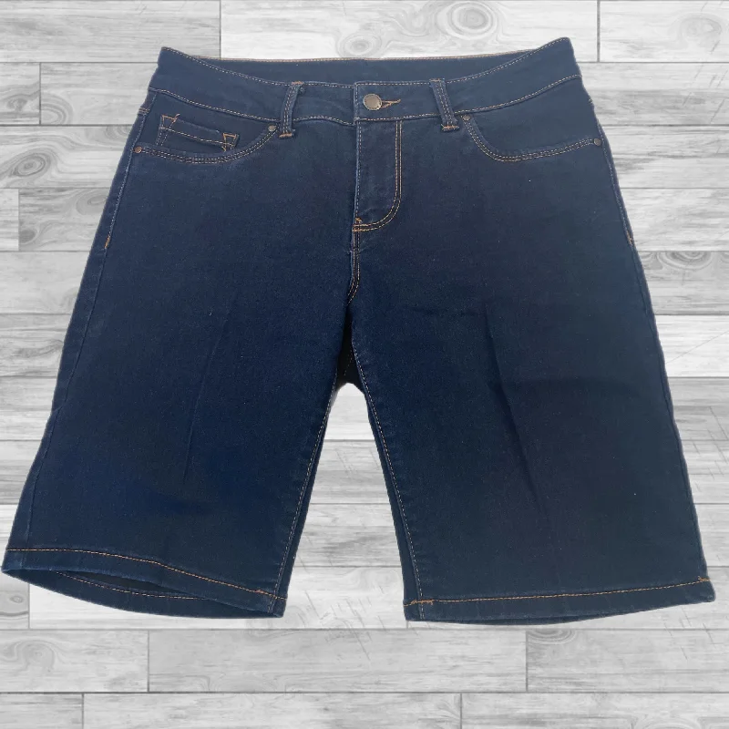 Shorts By Workshop In Blue Denim, Size: 8