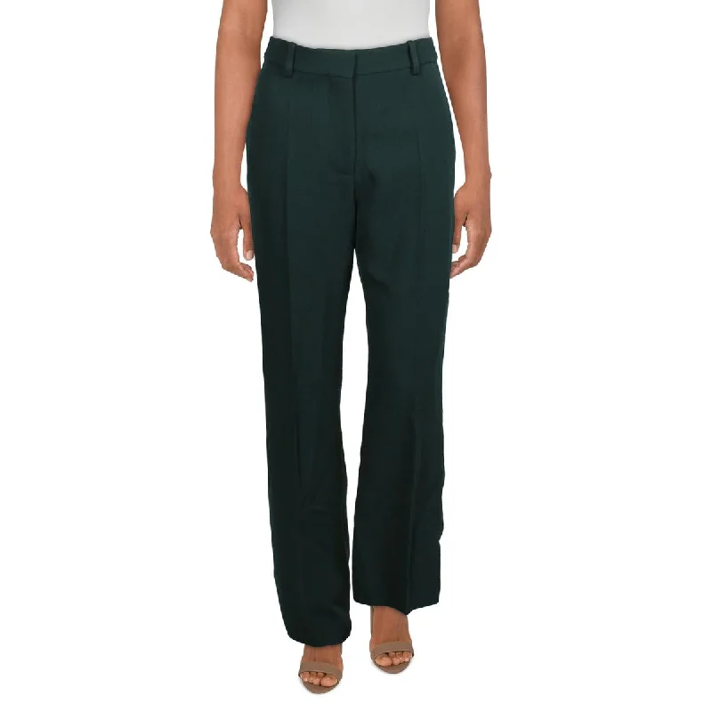 Victoria Beckham Womens Wool High Waist Dress Pants